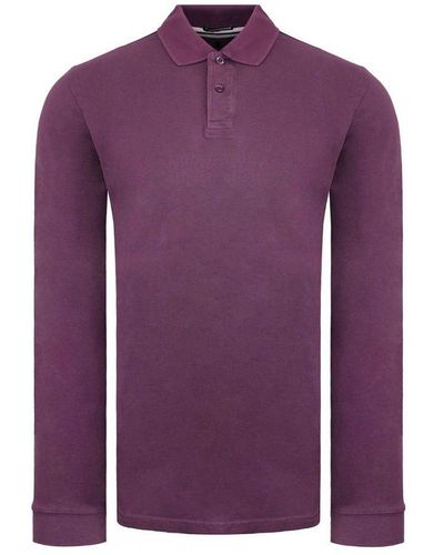 Weekend Offender Austin Dark Grape Polo Shirt - Purple
