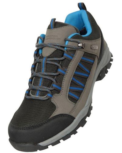 Mountain Warehouse Path Waterproof Walking Shoes () - Blue
