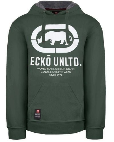 Ecko' Unltd Seraph Green Hoodie Cotton