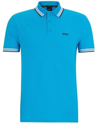 BOSS Boss Paddy Polo Shirt - Blue