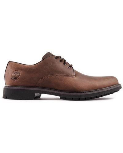 Timberland Stormbuck Plain Toe Oxford Shoes Leather - Brown