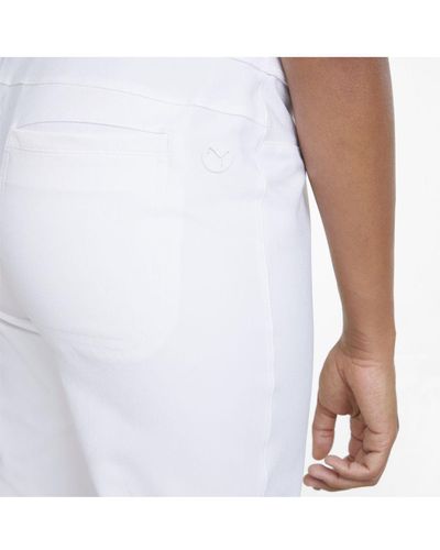 PUMA Pwrshape Golf Capri Trousers - White
