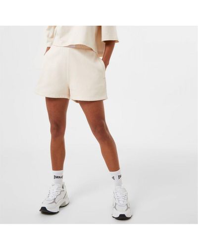Everlast Fleece Shorts - White