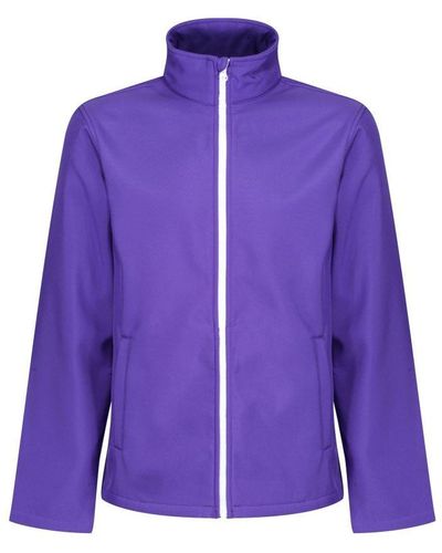 Regatta Standout Ablaze Printable Soft Shell Jacket (/) Softshell - Purple
