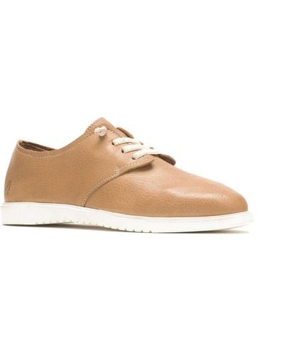 Hush Puppies Ladies Everyday Leather Shoes () - Natural