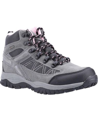 Cotswold Ladies Maisemore Suede Hiking Boots () - Grey