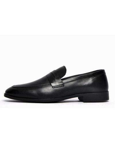 Red Tape Classic Bernard Loafer Leather - Black