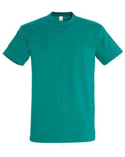 Sol's Imperial Heavyweight Short Sleeve T-shirt - Green