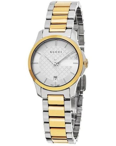 Gucci Ya126531 Ladies Watch - Metallic