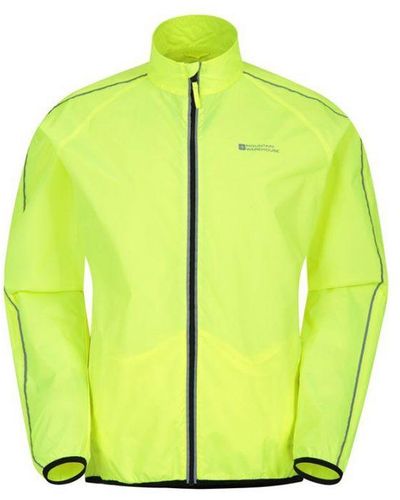 Mountain Warehouse Force Reflective Water Resistant Jacket () - Yellow