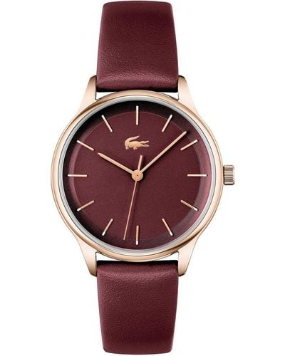 Lacoste Club Watch 2001256 Leather (Archived) - Purple