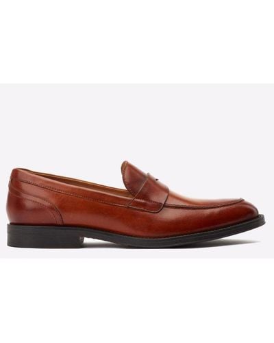 Base London Kennedy Loafers - Red