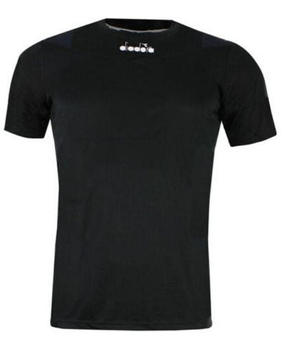 Diadora X-Run Basic T-Shirt - Black