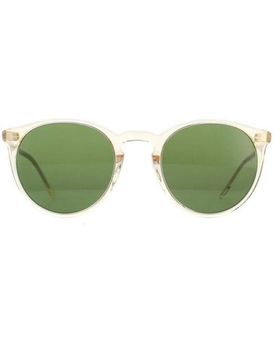 Oliver Peoples Sunglasses O'Malley 5183S 109452 Buff Crystal - Green