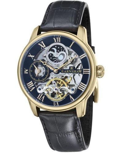 Thomas Earnshaw Longitude Automatic Caviar Watch Es-8006-05 - Blue