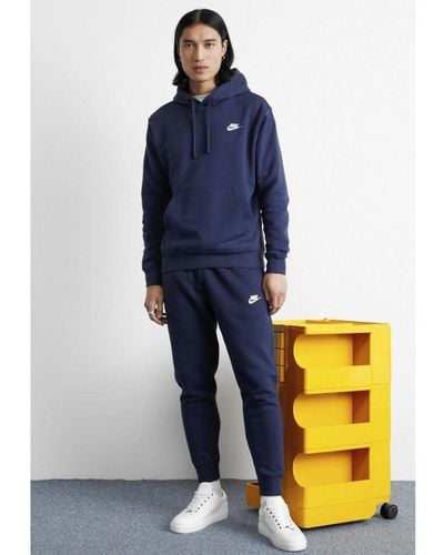 Nike Sportswear Club Fleece Hooded Tracksuit - Blue