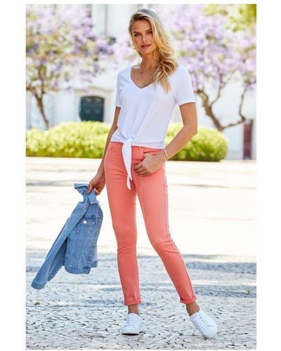 Sosandar Perfect Skinny Jeans - White