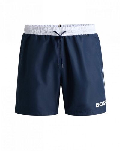 BOSS Boss Starfish Swim Shorts Nos - Blue