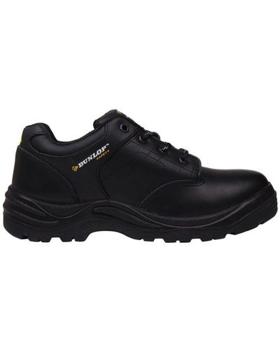 Dunlop Kansas Steel Toe Cap Work Safety Boots - Black