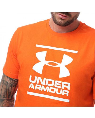 Under Armour Ua Gl Foundation T-Shirt - Orange