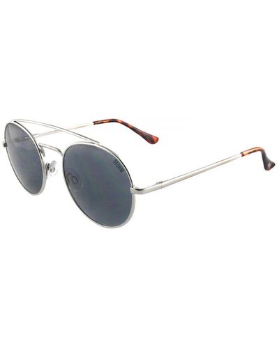 Storm Round Aviator Style Fashionable Sunglasses - Blue