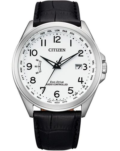 Citizen Watch Cb0250-17A Leather - Grey