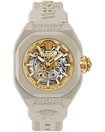 Versace V-legend Horloge Beige Ve7l00223 - Metallic