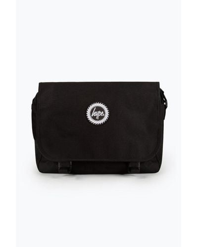 Hype Messenger Bag - Black