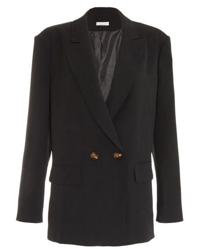 Quiz Oversized Tailored Blazer - Black