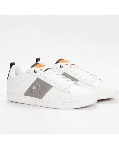 Le Coq Sportif Court Classic Witte Sneakers Voor