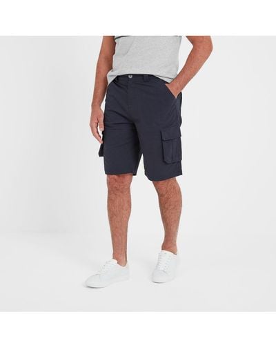 TOG24 Noble Cargo Shorts Midnight Cotton - Blue