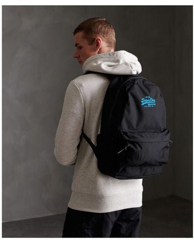 Superdry Vintage Logo Montana Rucksack - Black