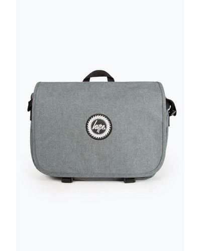 Hype Marl Messenger Bag - Grey