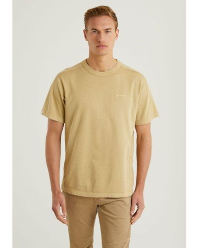 Chasin' Chasin Eenvoudig T-shirt Pace - Naturel