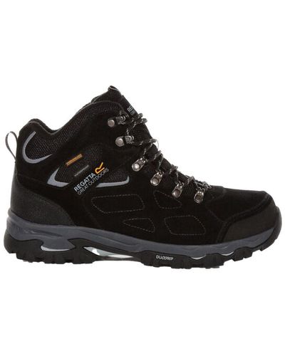 Regatta Tebay Thermo Waterproof Suede Walking Boots (/Light) - Black