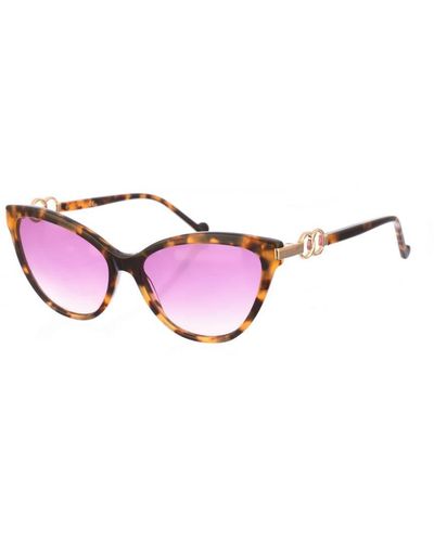 Liu Jo Cat Eye Shaped Acetate Sunglasses Lj755S - Pink