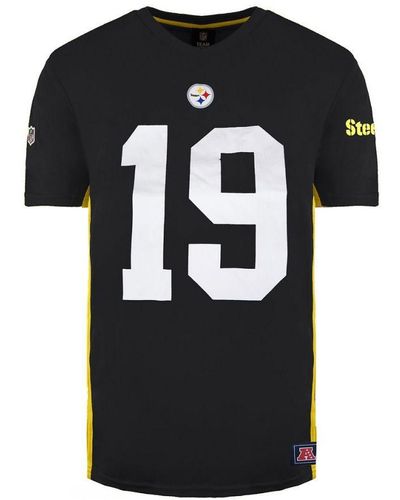 Fanatics Nfl Pittsburgh Steelers 19 Smith-Schuster T-Shirt - Black