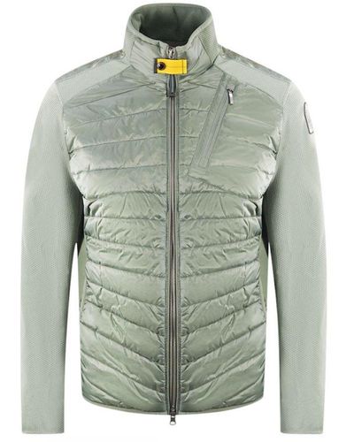 Parajumpers Jayden honeycomb-trimmed padded jacket - Green