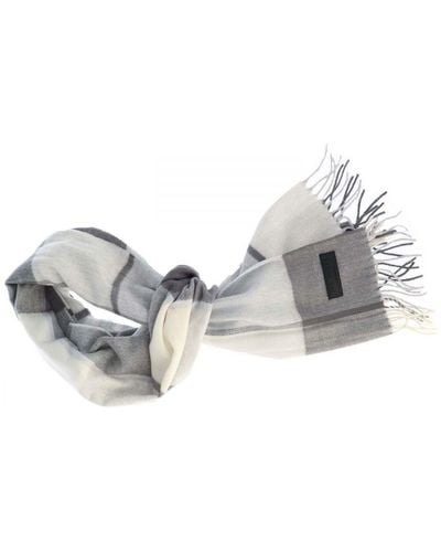 Ted Baker Accessories Tender Large Check Scarf - Grey