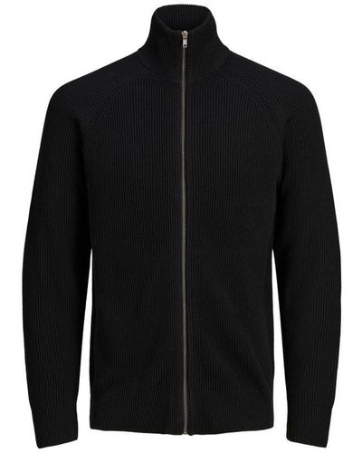 Jack & Jones Sweaters Perfect Knit Zip Cardigan Zwart
