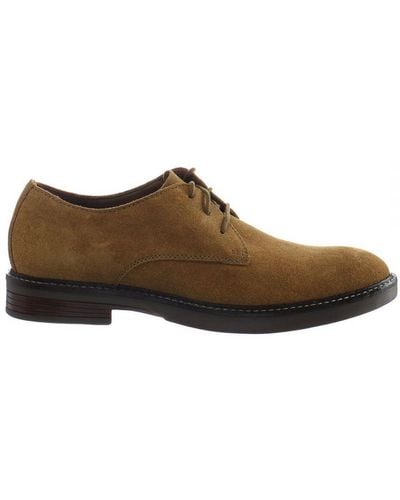 Clarks Paulson Plain Shoes Leather (Archived) - Brown