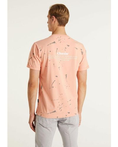 Chasin' Chasin T-shirt Afdrukken Elon - Roze