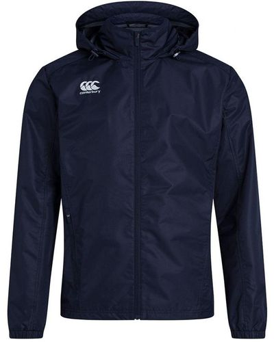 Canterbury Club Waterproof Jacket - Blue