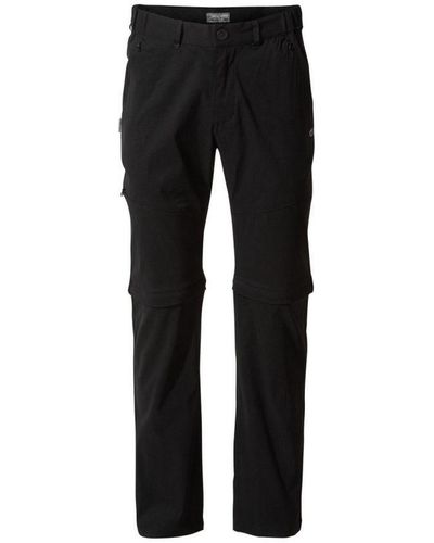 Craghoppers Kiwi Pro Ii Convertible Trousers () - Black