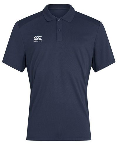 Canterbury Club Dry Poloshirt (marine) - Blauw