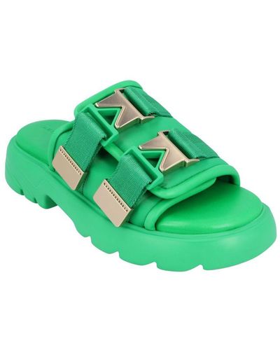 Bottega Veneta Flash Sandals - Green