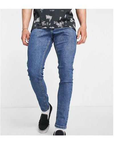 Collusion X001 Skinny Jeans - Blue
