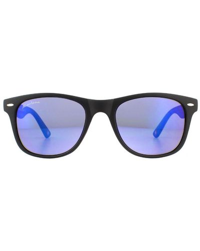 Montana Sunglasses Ms10 Matte Rubbertouch Revo - Blue