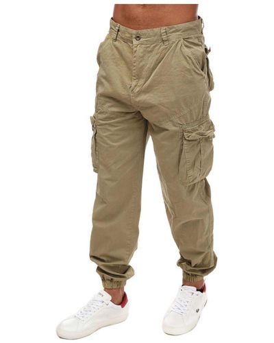 Duck and Cover Kartmoore Combat Trousers - Natural
