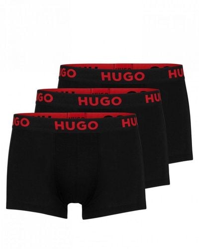 HUGO 3-Pack Nebula Trunks - Black